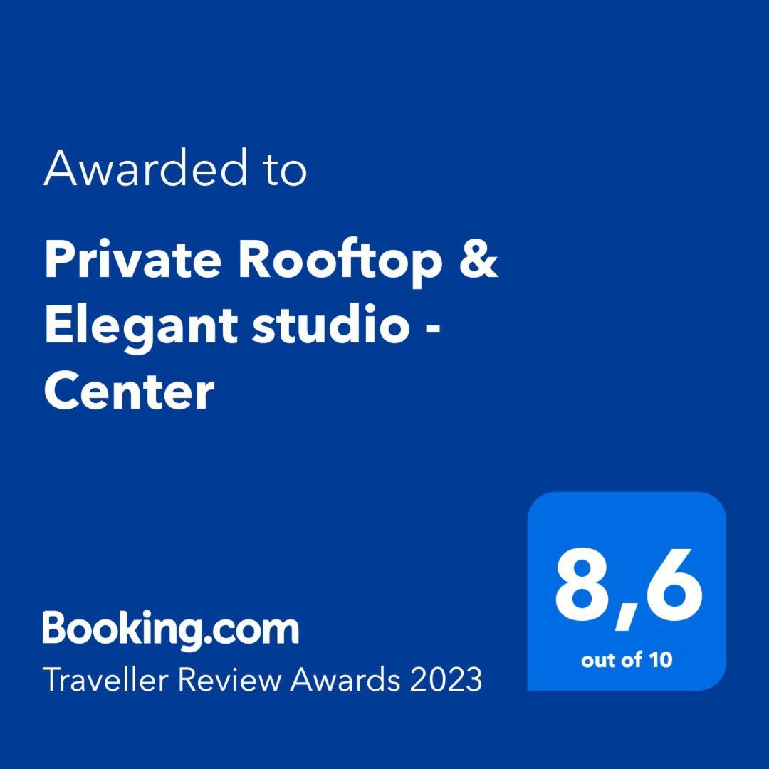 Private Rooftop & Elegant Studio - Center By Rems Apartment Málaga Exterior foto